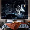 Fondo de tela para celebridad de internet astronauta tela colgante ins decoración de cabecera de dormitorio de estudiante tela de pared fondo de diseño de habitación moda