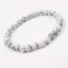 Pulsera de Cristal Natural, Simple de un Solo Círculo con Cuentas Redondas Joyería Transfronteriza, Joyería Estilo Pareja de Ágata Roja, Pulseras de Cristal para la Mano