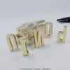 Colar de Hardware Artesanato Tema de Filme Choker com Letra Puddin