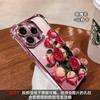 Funda para teléfono Apple 16pro, Huawei Mate 70, resistente a caídas en las cuatro esquinas, galvanizada, para Oppo y Xiaomi 14