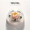 Peonía Rosa Patrimonio Cultural Inmaterial Flor de Cerámica Hecha a Mano Difusor de Aromaterapia sin Fuego Adornos de Fragancia para Coche Interior Oficina Sala de Té
