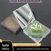 Caixa de armazenamento de pó fosco com espelho caixa de plástico quadrada caixa PP com tampa caixa quadrada de pó de maquiagem portátil