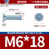 Tornillos para Máquina de Cabeza Avellanada Phillips de Color Blanco Zinc Galvanizado Tornillo para Máquina de Cabeza Plana Phillips Tornillo M2-M8