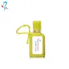 Fabricante Personalizado 30ml Portátil Gel Desinfectante de Silicona Alcohol al 75% Limpieza Secado Rápido Sin Enjuague Desinfectante de Manos Antibacteriano