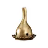 Nuevo modelo de auspicioso pequeño quemador de incienso de cobre, quemador de incienso para uso doméstico, pequeño quemador de incienso con motivos de nubes, decoración para ceremonia del té
