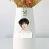 Chen Sihan Acrílico Branco Chaveiro Dupla Face Suporte para Ventilador Pingente de Bolsa Pingente de Mochila Mercadoria de Celebridade Design Personalizado