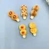 Juguete de Comida de Simulación Brochetas Pegamento de Crema DIY Creativo Hecho a Mano Pasador Accesorio para el Cabello Colgante Funda de Teléfono Materiales de Accesorios de Resina