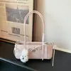Bolso Boston súper popular y exquisito para llevar en la axila para mujer, modelo nuevo 2026, de alta gama, lujo ligero, bolso de mano pequeño de nicho para el trabajo