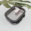 Funda Protectora con Doble Fila de Conchas Galvanizadas Incrustadas de Diamantes con Película Integrada Adecuada para Apple Watch S11 iWatch S12 Ultra