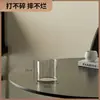 Vaso Anti-Queda de Acrílico para Hidroponia, Arranjo de Flores, Bambu da Sorte, Vaso Reto Transparente de Acrílico para Flores Frescas, Decoração para Sala de Estar, Pequeno