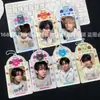 Porta-Cartão de PVC Original da Nova Série Enhypen para Fãs de Idols Porta-Cartão Pequeno de 3 Polegadas para Guardar e Exibir Cartões de Idols