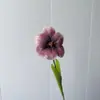 Flores Artificiais de Tulipa para Casamento Atacado Transfronteiriço Tulipa Aberta Ramo Único Decoração Enfeites de Casamento Flores Artificiais