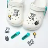 Patos de Resina Desenho Animado Acessórios para Sapato Crocs Charms de Sapato Destacáveis DIY Atacado do Fabricante