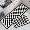Tapete de piso de barro de diatomeas transfronterizo tienda completa hogar cocina tapete de piso absorción de agua absorción de aceite tapete antideslizante tapete de piso para restaurante una generación de cabello