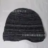Gorro de lana gris de alta calidad, moderno, moda vintage, versátil, elegante, hace que la cara se vea más pequeña, cálido y transpirable, gorro holgado