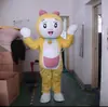Disfraz de Muñeco Inflable de Doraemon Caminando Dibujo Animado cos Cabezal Accesorios de Actuación Disfraz de Muñeco Doraemon Gato Dingdang