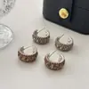 Pendientes de Aro Vintage Completamente Diamantados, Pendientes Únicos de Plata 925 con un Toque de Lujo, Pendientes de Aro Más Vendidos 2026, Clavos de Oreja de Plata Pura para Mujer