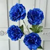 Flores de Peônia de Alta Qualidade para Casamentos, Flores Artificiais para Arranjos de Casamento, Decorações Florais para Exterior e Flores Artificiais para Paisagismo
