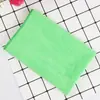 Toalla cuadrada pequeña no suelta pelusa absorbe agua color liso con gancho para el hogar cocina toalla de mano regalo para coche