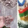 Tubo Colgante de Encaje de Cristal con Cuentas de Alta Resistencia de 15 cm Cubo Largo Accesorios para Vestidos de Novia Ropa Accesorios de Bricolaje