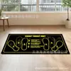 Esterilla de diatomita para sentadillas transfronteriza temu para principiantes, alfombrilla de suelo para entrenamiento auxiliar de sentadillas para fitness en casa, alfombrilla de suelo para flexiones