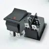 Interruptor de Barco Cuadrado de 4 Pines y 2 Velocidades 31*25.5mm, Interruptor de Ojo de Gato Kcd4 Certificado Kc Korea