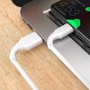 Cable de carga personalizado tipo C 2.4A para teléfono móvil, carga rápida de 60 W para Xiaomi Mi 13, Huawei P50, cable de datos para Apple 15.