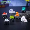 Novo produto transfronteiriço: Caldeirão de bruxa miniatura criativo de Halloween, uma decoração DIY para paisagens em miniatura, um pequeno acessório de resina