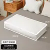 Saco de Embalagem para Mudança à Prova de Poeira e Umidade de PEVA Saco de Armazenamento de Colchas Caixa de Armazenamento de Roupas e Colchas Visível Capacidade Extra Grande