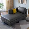 Chaise Longue de Tecido Minimalista Moderno Sofá para Sala de Estar, Apartamento Pequeno, Reclinável Removível e Lavável para Quarto, Chaise Longue de Beleza de Hotel