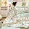 Colcha de Aire Acondicionado 100% Algodón Personalizada Colcha de Algodón Puro Relleno de Colcha Colcha de Verano Lavable a Máquina Colcha Fresca de Verano Juego de Cuatro Piezas Colcha de Algodón para Dormitorio Verano