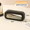 Bolsa de Cosméticos de PVC Transparente, Grande Capacidade, Popular Transfronteiriça Bolsa Impermeável para Artigos de Higiene Pessoal, Bolsa de Cosméticos Portátil Multiuso para Viagem
