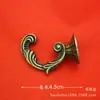 Chengyu C116 Gancho Único Estilo Europeu, Gancho Único Dourado Estilo Antigo, Gancho Único de Liga Sólida para Roupas, Gancho de Casaco, Gancho de Parede para Roupas e Cozinha