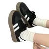 Zapatillas de Entrenamiento Alemanas de Suela Gruesa para Mujer 2026 Nuevo Verano Retro Elegantes Ligeras Zapatillas Blancas Modernas Cómodas Zapatillas Casuales