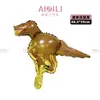 Mini Animal Dinosaurio Vida Marina Globo de Película de Aluminio Palo de Mano Decoración de Cumpleaños Regalo Pequeño Juguete para Niños Globo