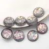 Contas de Resina 16mm Sereia Céu Estrelado Glitter Fino Contas Soltas Contas Imitação Olho de Gato Corrente de Celular DIY Acessórios de Joias