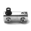 Puerta de cristal doble de fábrica táctil puerta de gabinete fuerte fuerza magnética succión de puerta bisagra clip para vinoteca bisagra táctil magnética Herrajes para Muebles