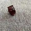Talla en Madera de Sándalo Rojo Juego Completo de 12 Animales del Zodiaco Manijas Lindos Adornos Curativos de Escritorio Manijas Antiguas para Atracciones Turísticas
