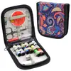 Kit de Costura Transfronteiriço, Conjunto Combo para Costura e Reparos Domésticos, Ferramentas de Costura Portáteis, Kit de Costura, Conjunto de Livros sobre Técnicas de Costura