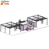 Línea de Pulverización de Polvo de Perfil de Aluminio Tipo Tirón Horizontal Personalizada Colo-L-M01 Línea de Pulverización Colo800 Suministro de Exportación Transfronteriza