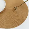 Manteles Redondos de PP Transfronterizos, Esteras Tejidas a Mano Aislantes del Calor, Manteles Estilo Occidental Antiquemaduras, Esteras Antideslizantes para Vajilla, Fabricantes de Manteles de PP