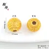 Loja de Ouro Mesmo Estilo Padrão Nuvem Contas Artesanais DIY Contas da Sorte Acessórios Unissex Contas Espaçadoras Acessórios para Pulseiras Atacado