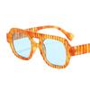 Outu Gafas de Sol Clásicas Estilo Aviador de Doble Puente Gafas de Sol de Moda con Empalme Colorido Transfronterizas T22110