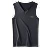 Avanzado simple al por mayor nuevo chaleco de verano para hombre camiseta sin mangas ajustada chaleco deportivo de fitness hombro ancho transpirable
