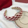 Diadema Roja de Lujo Ligero de Otoño e Invierno para Mujer Año Nuevo 2026 Nuevo Adorno para el Cabello Pinza para el Cabello de Navidad