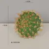 Cacto Simulador com Espinhos, Paisagismo de Cactos, Plantas Verdes, Plantas Tropicais de Areia, Enfeites Decorativos para Janela Interna