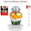 Frascos de vidrio estilo Sichuan para encurtidos, engrosados y con tapas interiores, para uso doméstico, adecuados para encurtir y conservar, incluyendo frascos para chucrut y otras verduras encurtidas