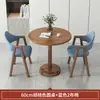 Mesa de Centro, Sala de Estar, Uso Doméstico, Conjunto de Mesa e Cadeiras para Negociação, Mesa Redonda Pequena Simples para Varanda, Mesa de Recepção para Lazer