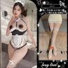 Lingerie Divertida e Sexy Puro Desejo Traje de Empregada Sexy Tentação Uniforme Camisola Abstinência Sedução Roupas Sexy