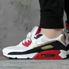 Comercio Exterior Air Max 90 Zapatos Harada Retro Clásico Zapatos con Amortiguación de Aire Malla Transpirable para Hombres y Mujeres Calzado Casual Deportivo para Correr